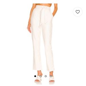 Revolve Alani pant in white
